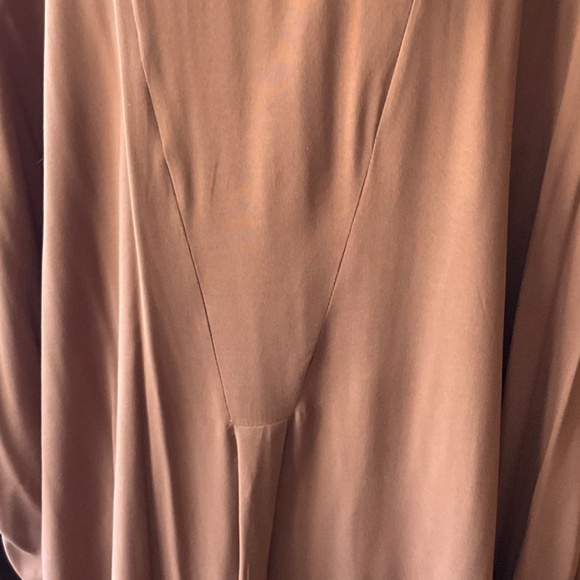Chocolate Pure Cotton Custom Caftan - one size fits most! - Picture 3 of 4